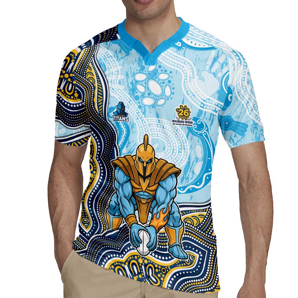 Gold Coast Titans NAIDOC Week 2026 Rugby Jersey First Nations of Australia Aboriginal Mascot Rugby
