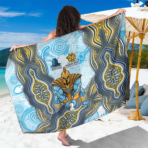 Gold Coast Titans NAIDOC Week 2026 Sarong First Nations of Australia Aboriginal Mascot Rugby