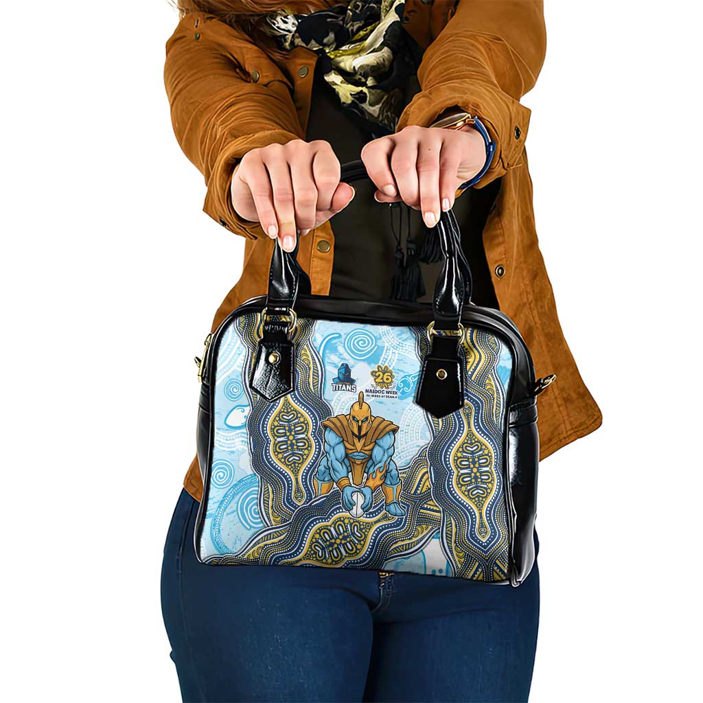 Gold Coast Titans NAIDOC Week 2026 Shoulder Handbag First Nations of Australia Aboriginal Mascot Rugby