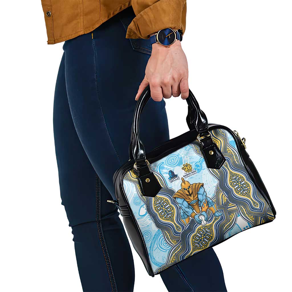 Gold Coast Titans NAIDOC Week 2026 Shoulder Handbag First Nations of Australia Aboriginal Mascot Rugby