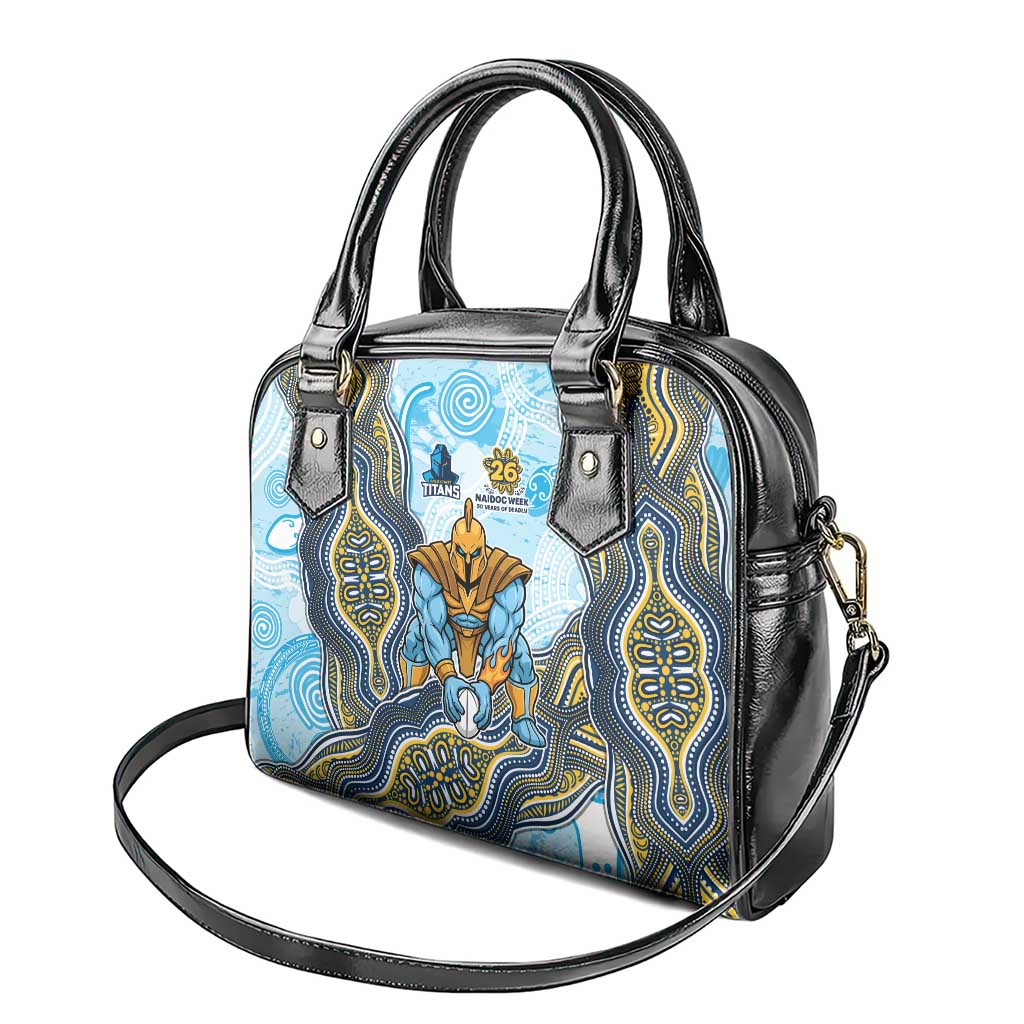 Gold Coast Titans NAIDOC Week 2026 Shoulder Handbag First Nations of Australia Aboriginal Mascot Rugby