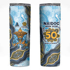 Gold Coast Titans NAIDOC Week 2026 Skinny Tumbler First Nations of Australia Aboriginal Mascot Rugby