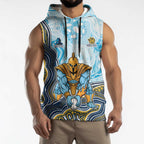 Gold Coast Titans NAIDOC Week 2026 Sleeveless Hoodie First Nations of Australia Aboriginal Mascot Rugby