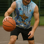 Gold Coast Titans NAIDOC Week 2026 Sleeveless Hoodie First Nations of Australia Aboriginal Mascot Rugby