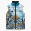 Gold Coast Titans NAIDOC Week 2026 Sleeveless Puffer Jacket First Nations of Australia Aboriginal Mascot Rugby