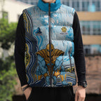 Gold Coast Titans NAIDOC Week 2026 Sleeveless Puffer Jacket First Nations of Australia Aboriginal Mascot Rugby
