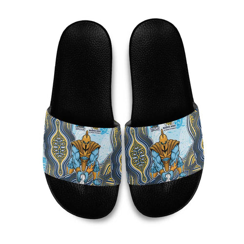Gold Coast Titans NAIDOC Week 2026 Slide Sandals First Nations of Australia Aboriginal Mascot Rugby