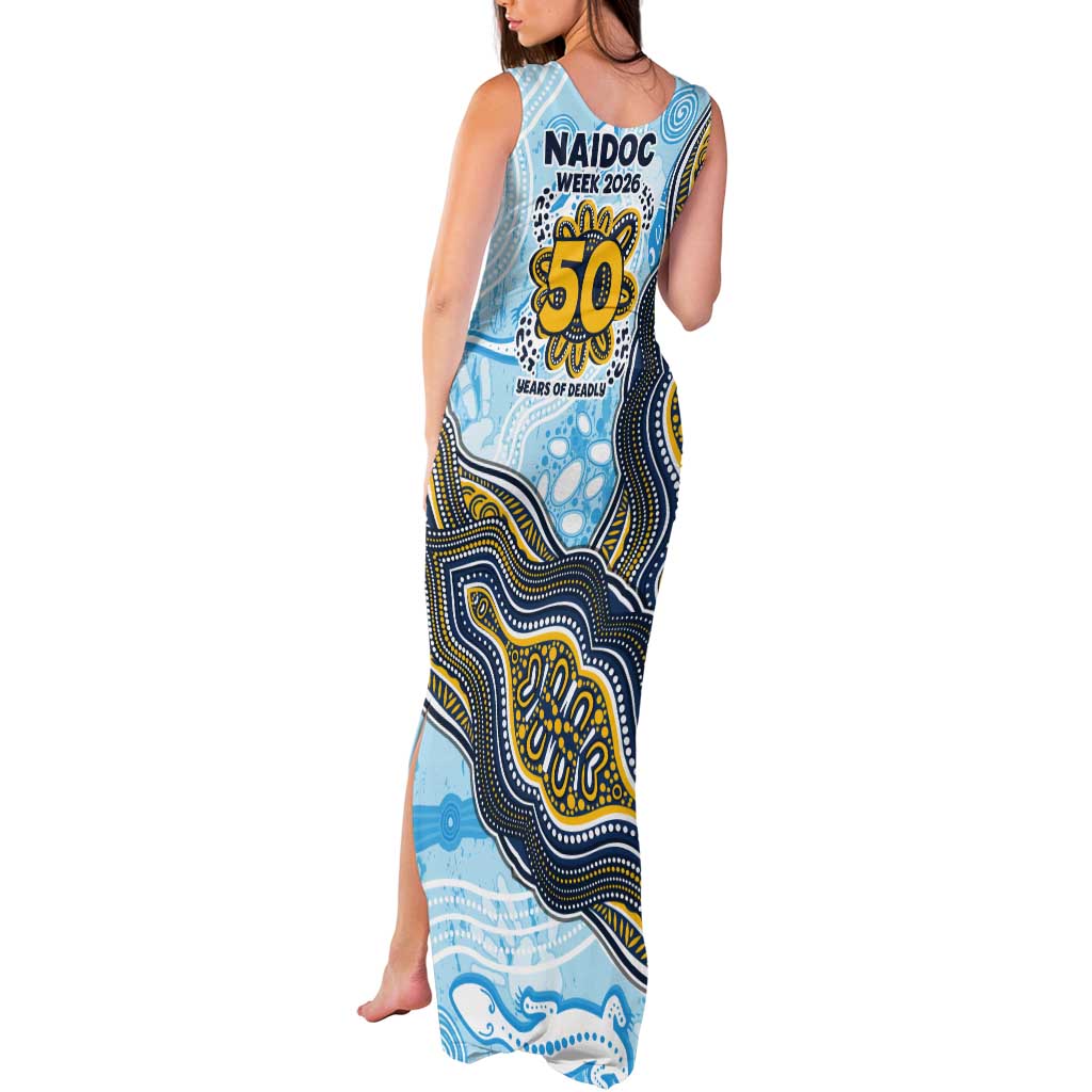 Gold Coast Titans NAIDOC Week 2026 Tank Maxi Dress First Nations of Australia Aboriginal Mascot Rugby
