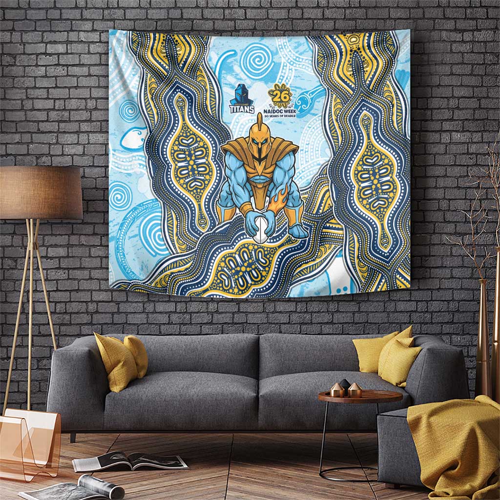 Gold Coast Titans NAIDOC Week 2026 Tapestry First Nations of Australia Aboriginal Mascot Rugby