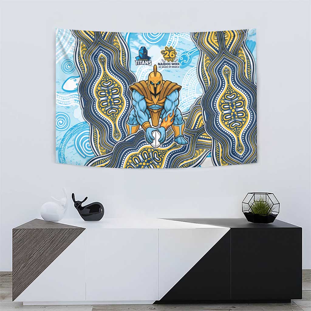 Gold Coast Titans NAIDOC Week 2026 Tapestry First Nations of Australia Aboriginal Mascot Rugby