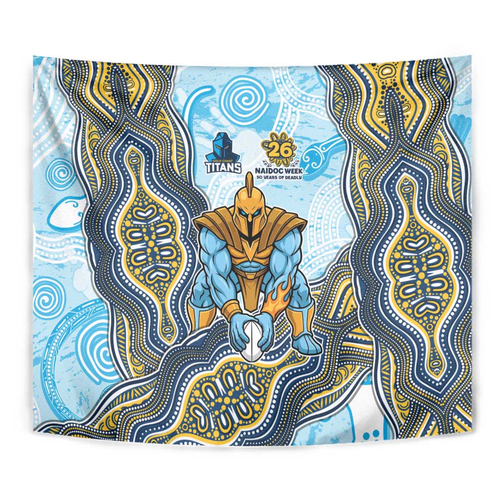 Gold Coast Titans NAIDOC Week 2026 Tapestry First Nations of Australia Aboriginal Mascot Rugby