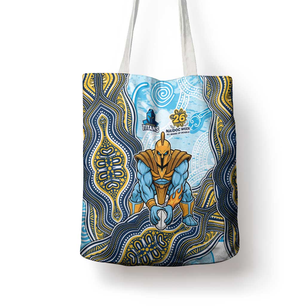 Gold Coast Titans NAIDOC Week 2026 Tote Bag First Nations of Australia Aboriginal Mascot Rugby