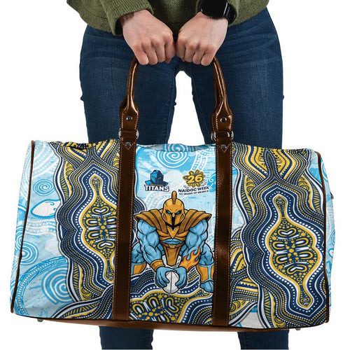 Gold Coast Titans NAIDOC Week 2026 Travel Bag First Nations of Australia Aboriginal Mascot Rugby