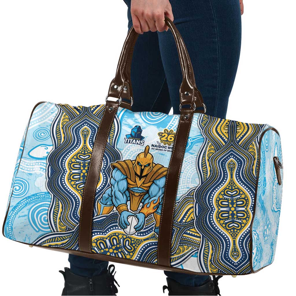 Gold Coast Titans NAIDOC Week 2026 Travel Bag First Nations of Australia Aboriginal Mascot Rugby
