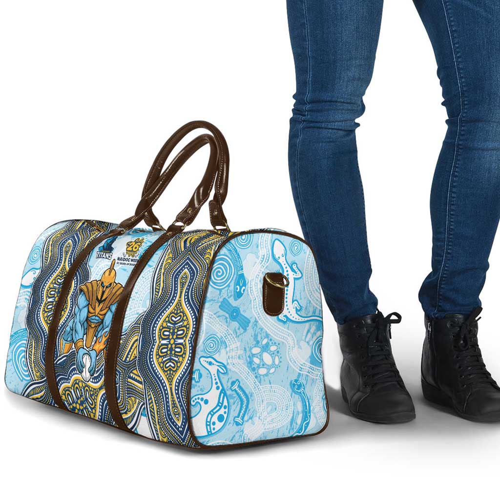 Gold Coast Titans NAIDOC Week 2026 Travel Bag First Nations of Australia Aboriginal Mascot Rugby