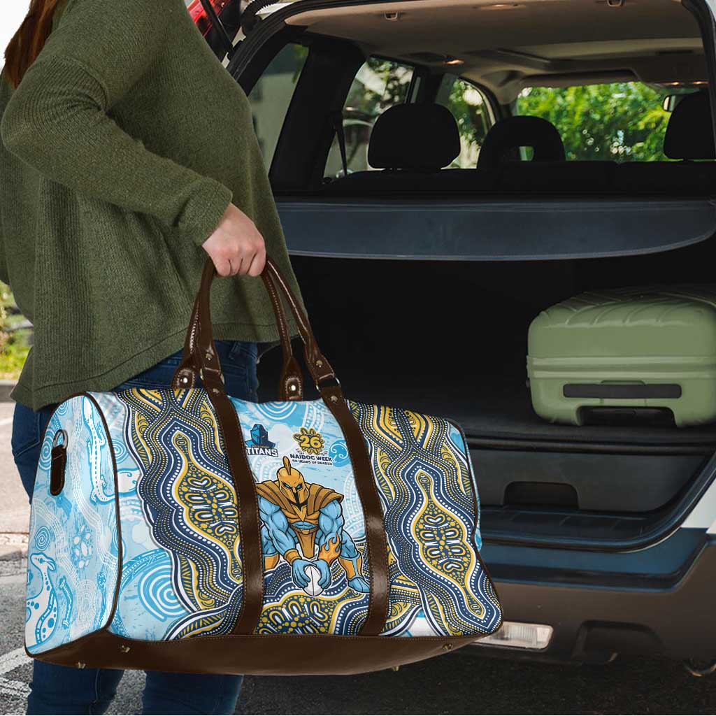 Gold Coast Titans NAIDOC Week 2026 Travel Bag First Nations of Australia Aboriginal Mascot Rugby