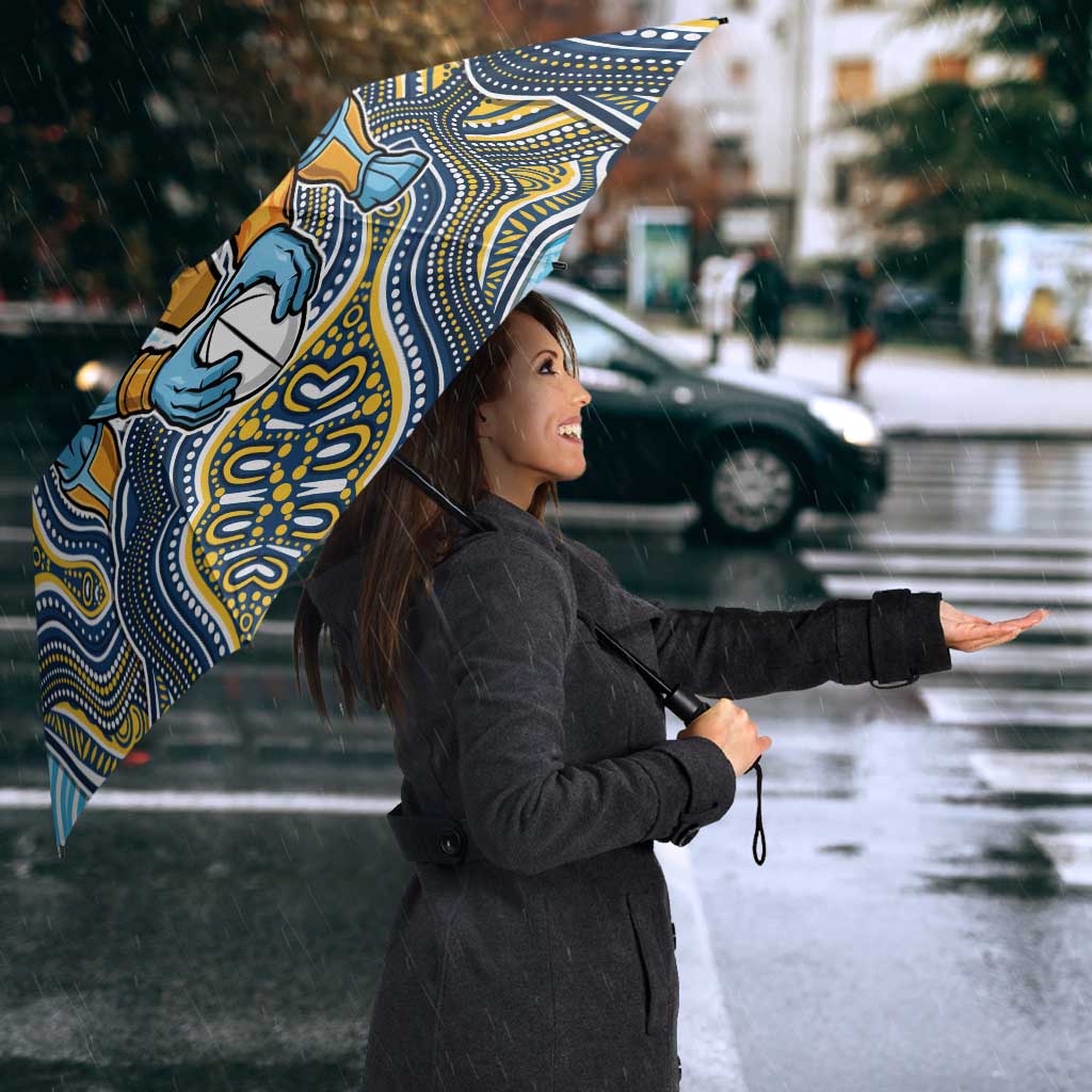 Gold Coast Titans NAIDOC Week 2026 Umbrella First Nations of Australia Aboriginal Mascot Rugby