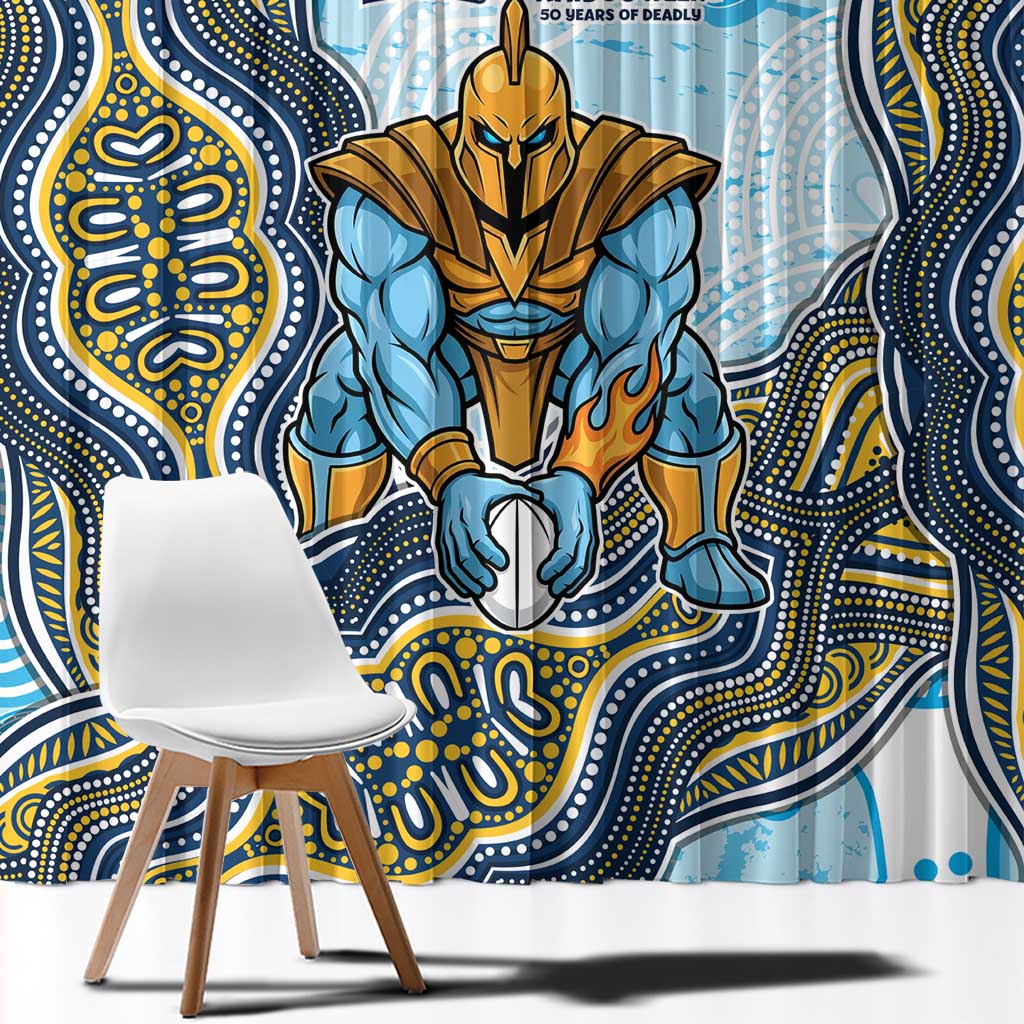 Gold Coast Titans NAIDOC Week 2026 Window Curtain First Nations of Australia Aboriginal Mascot Rugby