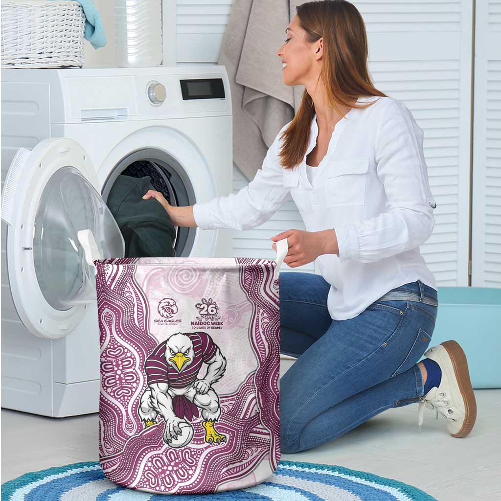 Manly Warringah Sea Eagles NAIDOC Week 2026 Laundry Basket First Nations of Australia Aboriginal Mascot Rugby