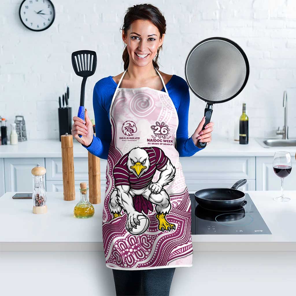 Manly Warringah Sea Eagles NAIDOC Week 2026 Apron First Nations of Australia Aboriginal Mascot Rugby