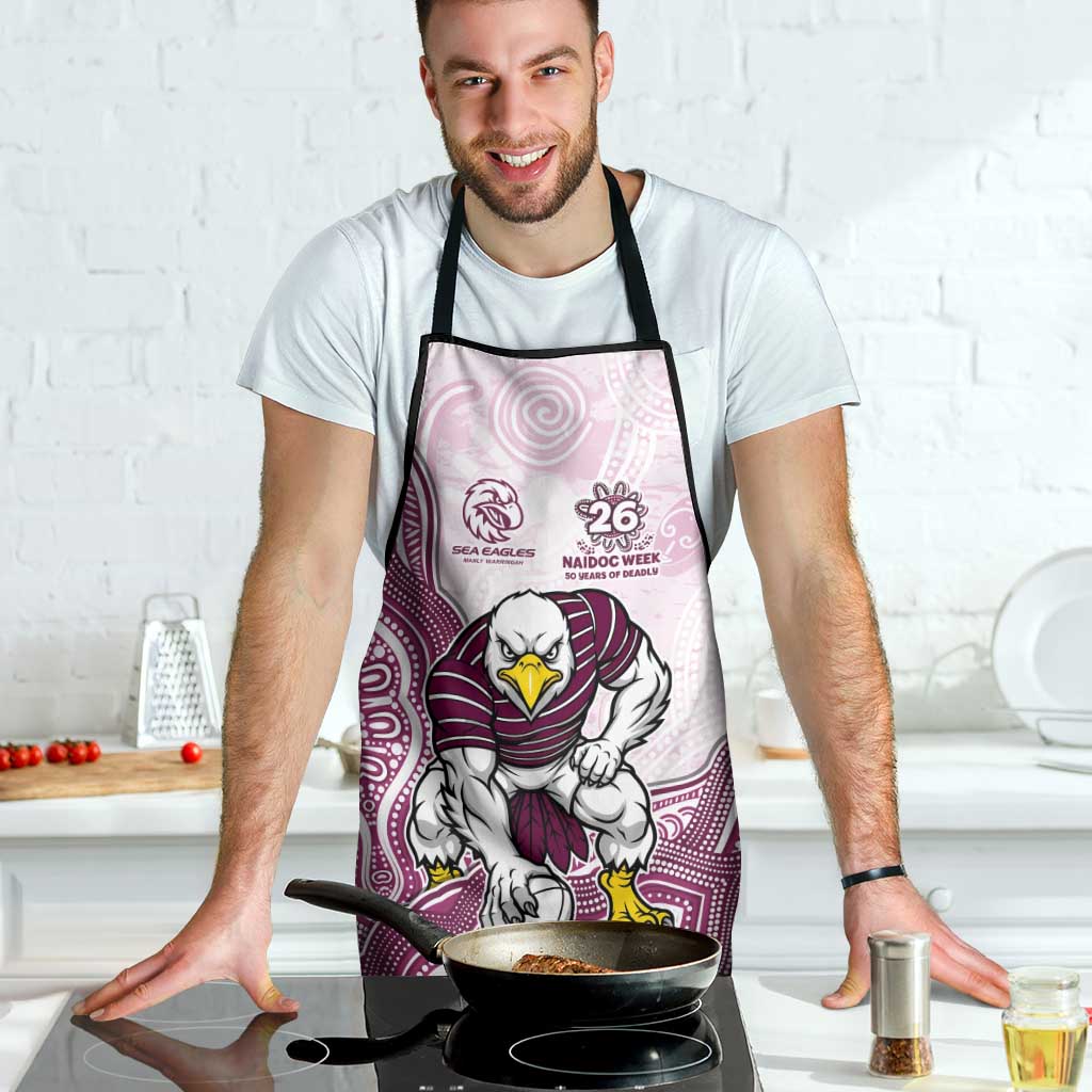 Manly Warringah Sea Eagles NAIDOC Week 2026 Apron First Nations of Australia Aboriginal Mascot Rugby