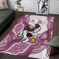 Manly Warringah Sea Eagles NAIDOC Week 2026 Area Rug First Nations of Australia Aboriginal Mascot Rugby