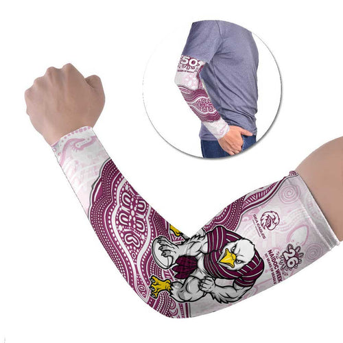 Manly Warringah Sea Eagles NAIDOC Week 2026 Arm Sleeves First Nations of Australia Aboriginal Mascot Rugby