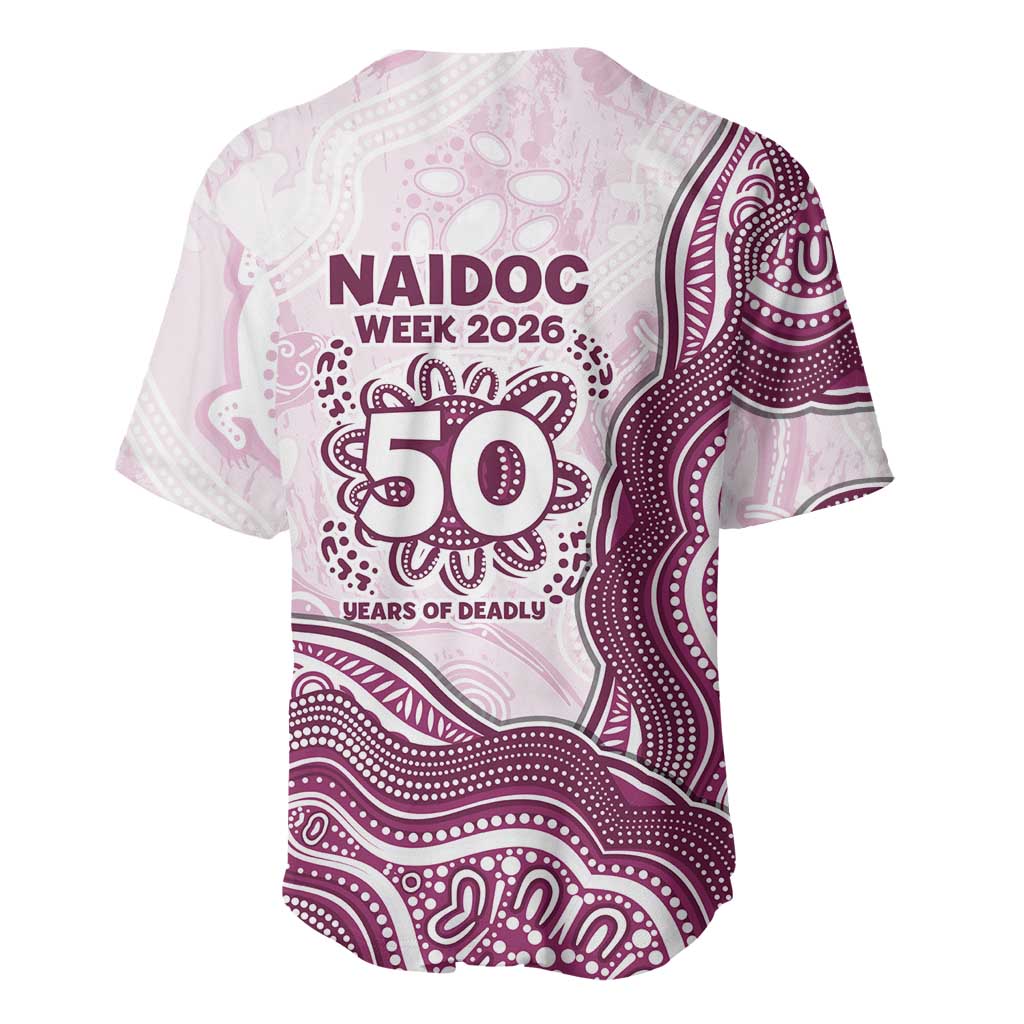 Manly Warringah Sea Eagles NAIDOC Week 2026 Baseball Jersey First Nations of Australia Aboriginal Mascot Rugby