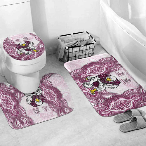 Manly Warringah Sea Eagles NAIDOC Week 2026 Bathroom Set First Nations of Australia Aboriginal Mascot Rugby