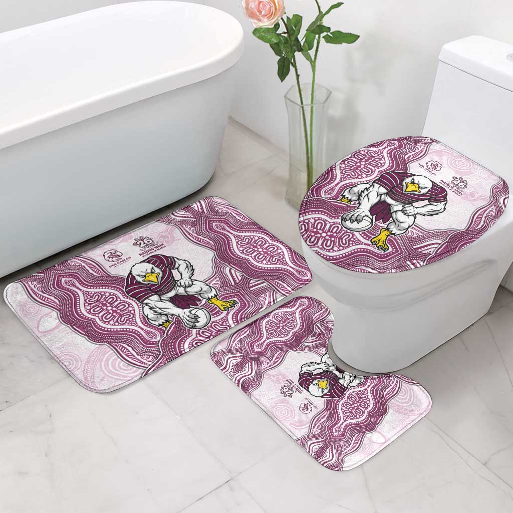 Manly Warringah Sea Eagles NAIDOC Week 2026 Bathroom Set First Nations of Australia Aboriginal Mascot Rugby