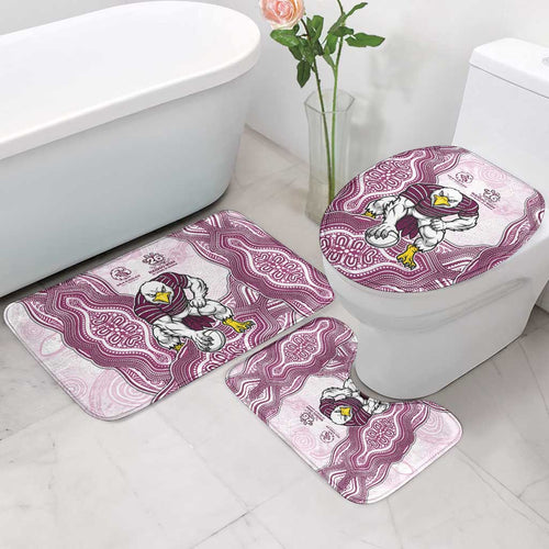 Manly Warringah Sea Eagles NAIDOC Week 2026 Bathroom Set First Nations of Australia Aboriginal Mascot Rugby