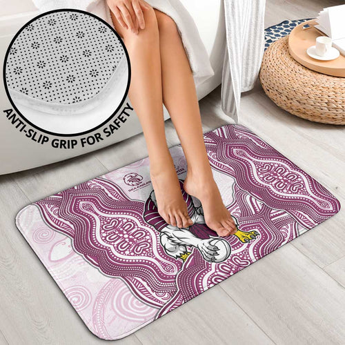 Manly Warringah Sea Eagles NAIDOC Week 2026 Bathroom Set First Nations of Australia Aboriginal Mascot Rugby