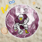 Manly Warringah Sea Eagles NAIDOC Week 2026 Beach Blanket First Nations of Australia Aboriginal Mascot Rugby