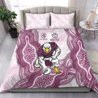 Manly Warringah Sea Eagles NAIDOC Week 2026 Bedding Set First Nations of Australia Aboriginal Mascot Rugby