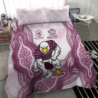 Manly Warringah Sea Eagles NAIDOC Week 2026 Bedding Set First Nations of Australia Aboriginal Mascot Rugby