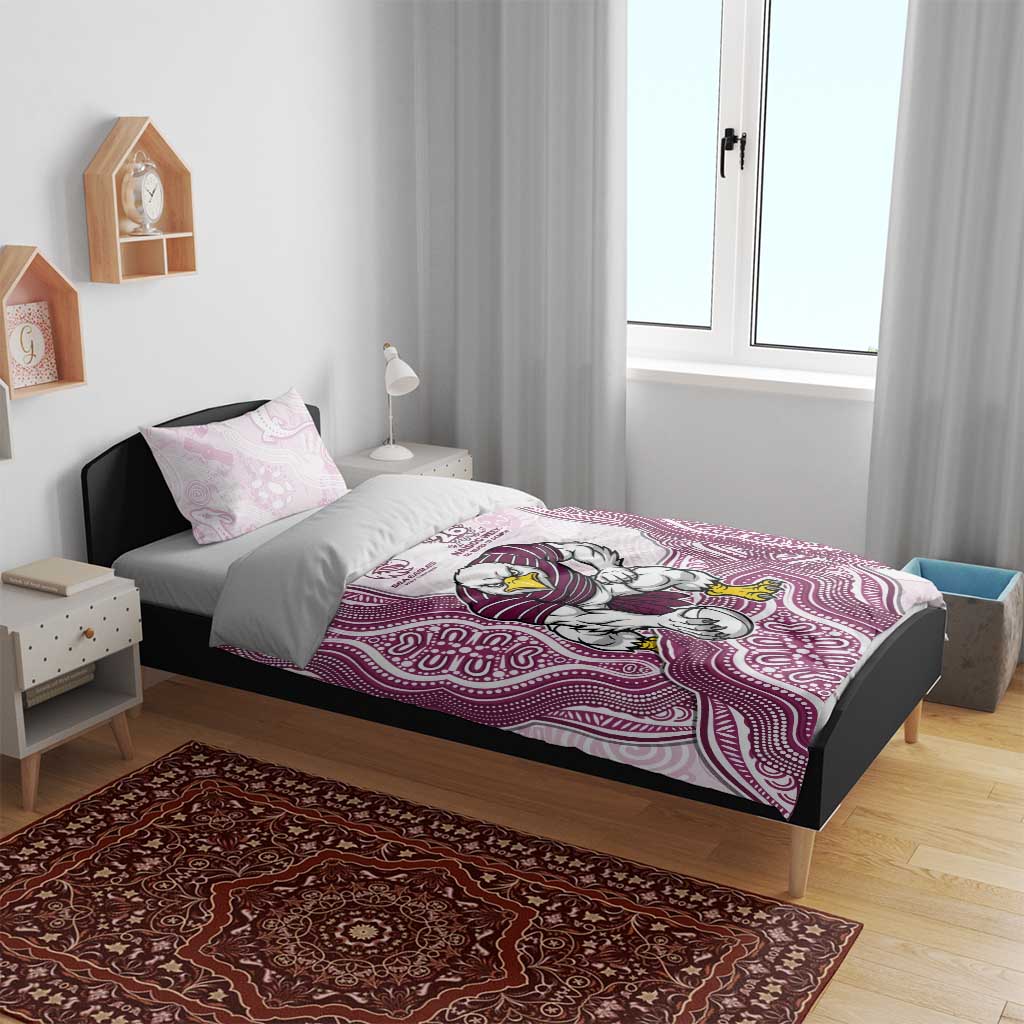 Manly Warringah Sea Eagles NAIDOC Week 2026 Bedding Set First Nations of Australia Aboriginal Mascot Rugby