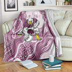 Manly Warringah Sea Eagles NAIDOC Week 2026 Blanket First Nations of Australia Aboriginal Mascot Rugby
