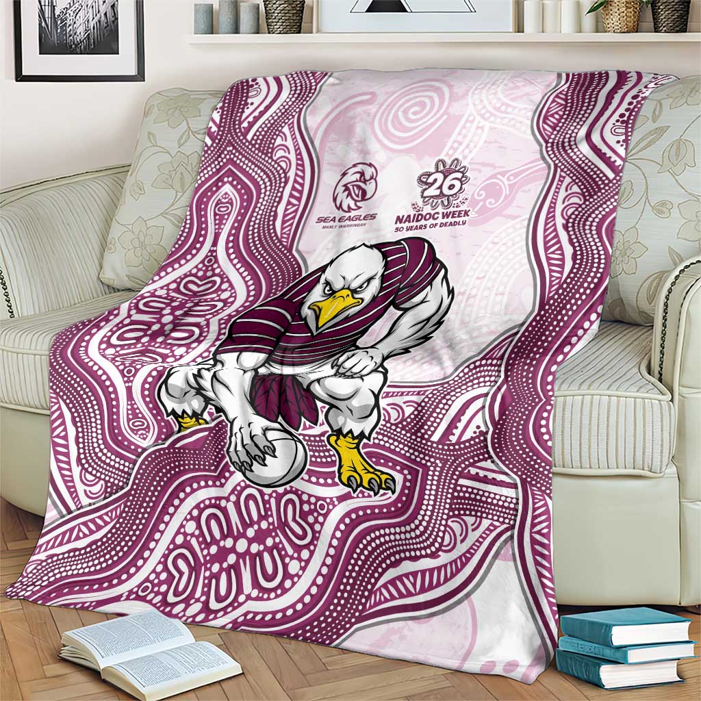 Manly Warringah Sea Eagles NAIDOC Week 2026 Blanket First Nations of Australia Aboriginal Mascot Rugby