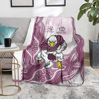 Manly Warringah Sea Eagles NAIDOC Week 2026 Blanket First Nations of Australia Aboriginal Mascot Rugby