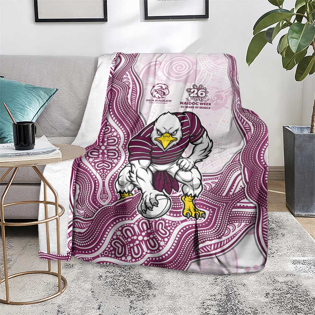Manly Warringah Sea Eagles NAIDOC Week 2026 Blanket First Nations of Australia Aboriginal Mascot Rugby