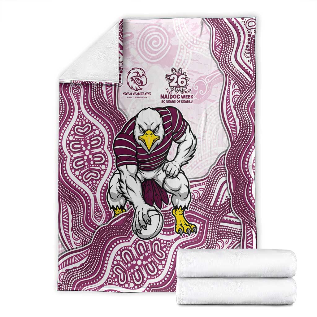 Manly Warringah Sea Eagles NAIDOC Week 2026 Blanket First Nations of Australia Aboriginal Mascot Rugby