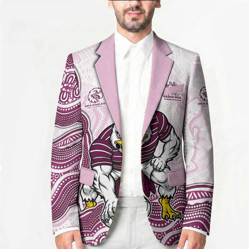 Manly Warringah Sea Eagles NAIDOC Week 2026 Blazer First Nations of Australia Aboriginal Mascot Rugby
