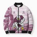 Manly Warringah Sea Eagles NAIDOC Week 2026 Bomber Puffer Jacket First Nations of Australia Aboriginal Mascot Rugby