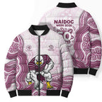 Manly Warringah Sea Eagles NAIDOC Week 2026 Bomber Puffer Jacket First Nations of Australia Aboriginal Mascot Rugby