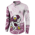 Manly Warringah Sea Eagles NAIDOC Week 2026 Button Sweatshirt First Nations of Australia Aboriginal Mascot Rugby