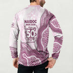 Manly Warringah Sea Eagles NAIDOC Week 2026 Button Sweatshirt First Nations of Australia Aboriginal Mascot Rugby