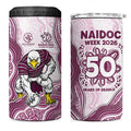 Manly Warringah Sea Eagles NAIDOC Week 2026 4 in 1 Can Cooler Tumbler First Nations of Australia Aboriginal Mascot Rugby