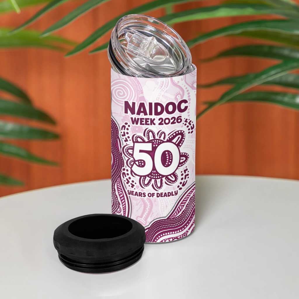 Manly Warringah Sea Eagles NAIDOC Week 2026 4 in 1 Can Cooler Tumbler First Nations of Australia Aboriginal Mascot Rugby