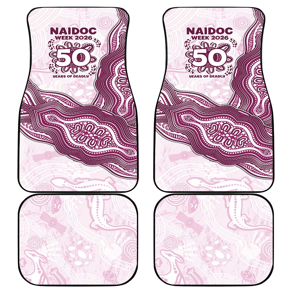 Manly Warringah Sea Eagles NAIDOC Week 2026 Car Mats First Nations of Australia Aboriginal Mascot Rugby