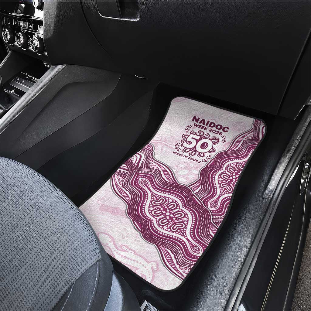 Manly Warringah Sea Eagles NAIDOC Week 2026 Car Mats First Nations of Australia Aboriginal Mascot Rugby